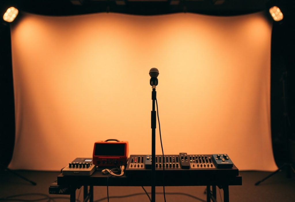 Minimalizm na scenie: Jak stworzyć kompletny setup wokalistki z jednym mikrofonem i pedalboardem